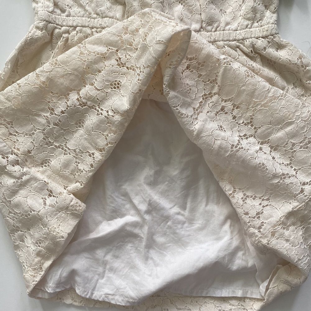 Vintage Oshkosh Dress Lace with Tulle Flowers Fully Lined with 💯 Cotton Slip 3T - Picture 8 of 9